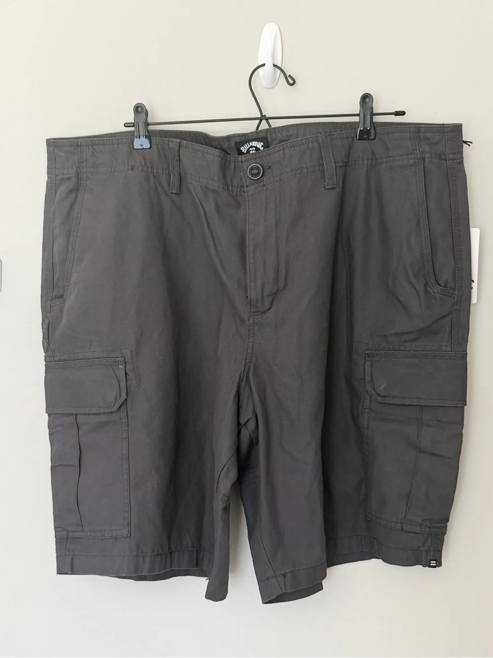 Billabong Men's Charcoal Cargo Shorts